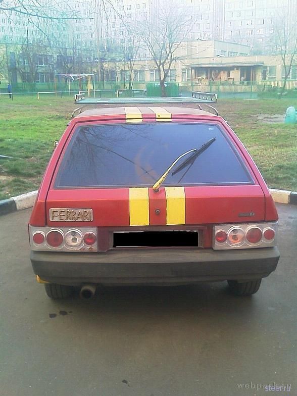 ЧЕМ не феррари?