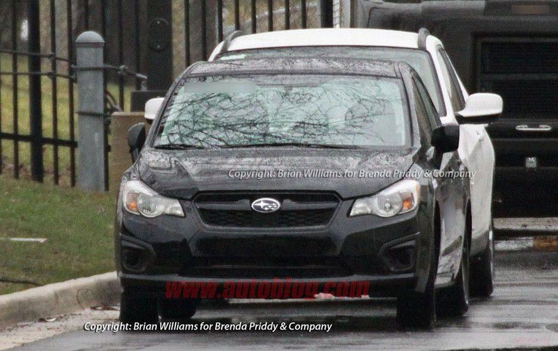 Новая Subaru Impreza: шпионские снимки раскрывают дизайн машины (фото)