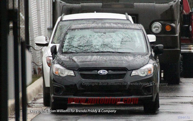 Новая Subaru Impreza: шпионские снимки раскрывают дизайн машины (фото)