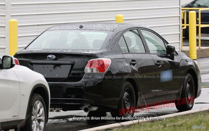 Новая Subaru Impreza: шпионские снимки раскрывают дизайн машины (фото)