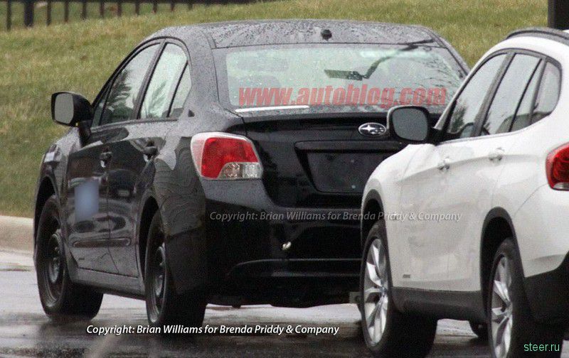 Новая Subaru Impreza: шпионские снимки раскрывают дизайн машины (фото)