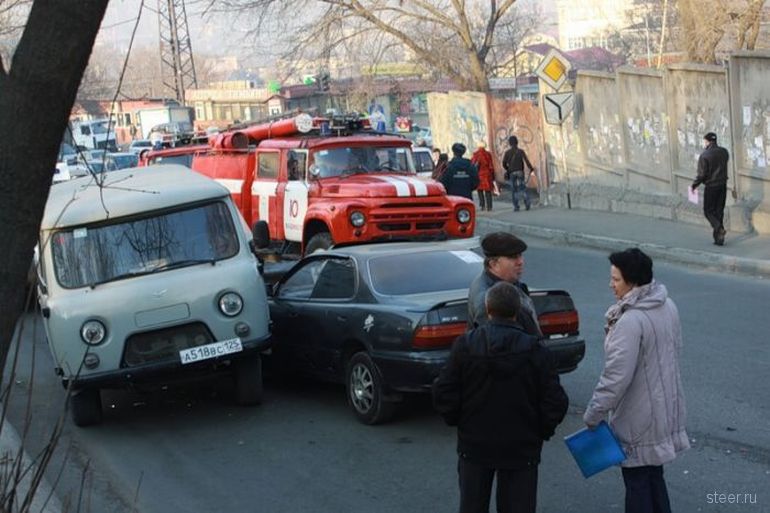 Крупное ДТП во Владивостоке (фото)