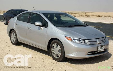 Новый седан Honda Civic без камуфляжа (фото)