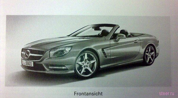 Родстер Mercedes SL: первые изображения (фото)
