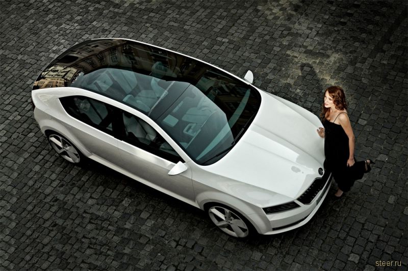 Новая Skoda Octavia VisionD Concept - красотка без комплексов (фото)