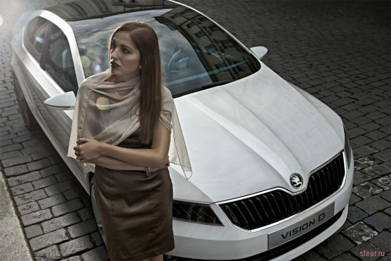 Новая Skoda Octavia VisionD Concept - красотка без комплексов (фото)