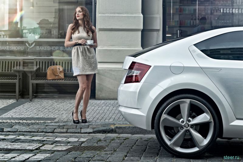 Новая Skoda Octavia VisionD Concept - красотка без комплексов (фото)