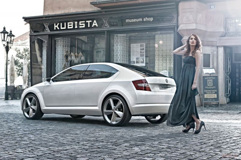 Новая Skoda Octavia VisionD Concept - красотка без комплексов (фото)
