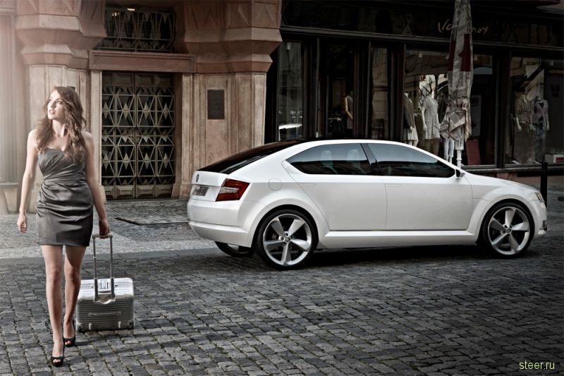 Новая Skoda Octavia VisionD Concept - красотка без комплексов (фото)