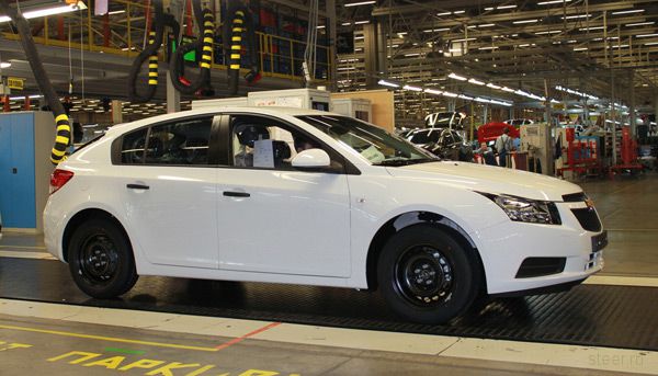 Началось производство хэтчбека Chevrolet Cruze
