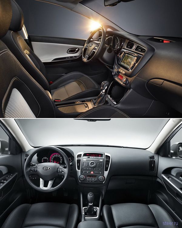 Фото салона нового Kia cee’d (фото)