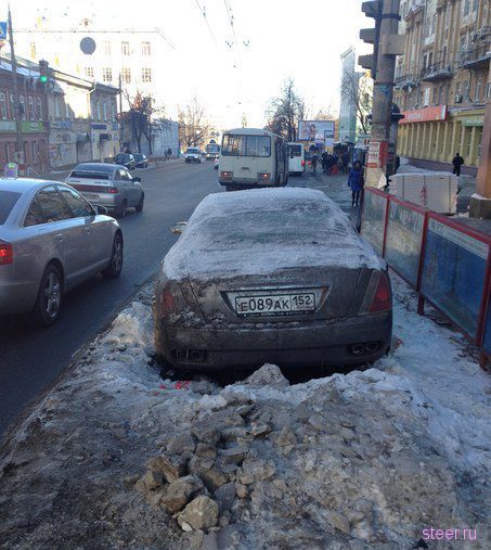 Нижегородский Maserati Quattroporte потерялся в Москве (фото)