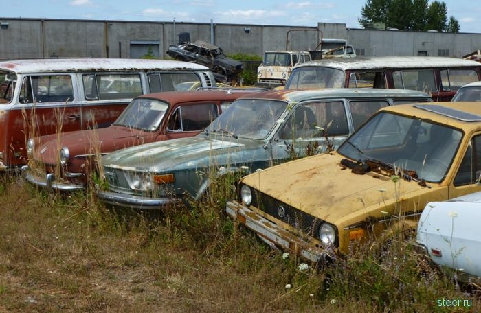 Автомобильное кладбище в Оригоне (фото)