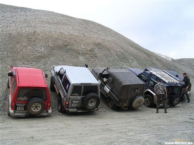 поездка по бездорожью
