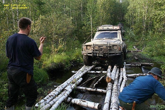 поездка по бездорожью