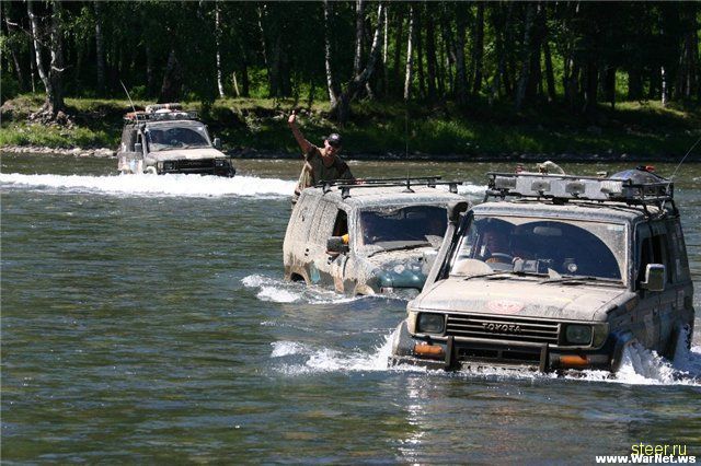 поездка по бездорожью