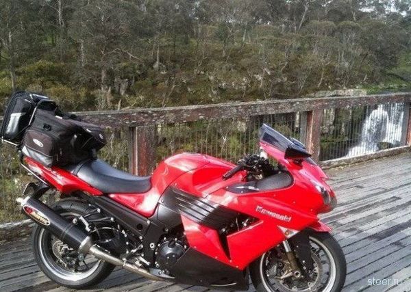 Авария Kawasaki ZX-14 - 