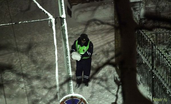 ДПС : ничто человеческое не чуждо (фото)