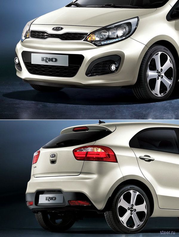Официальные фото нового Kia Rio (фото)