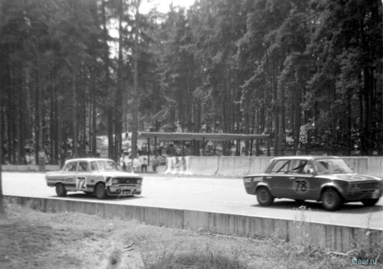 Кольцевые автогонки в СССР 1970-80г. (фото)