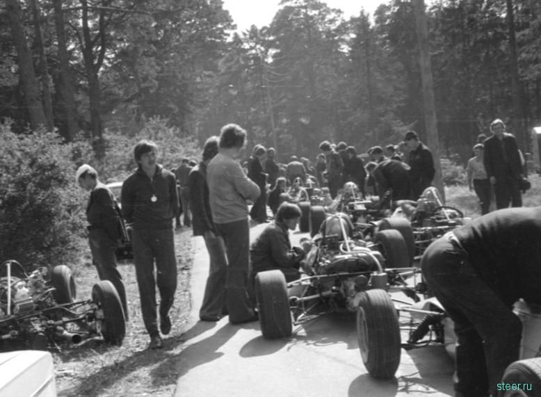 Кольцевые автогонки в СССР 1970-80г. (фото)