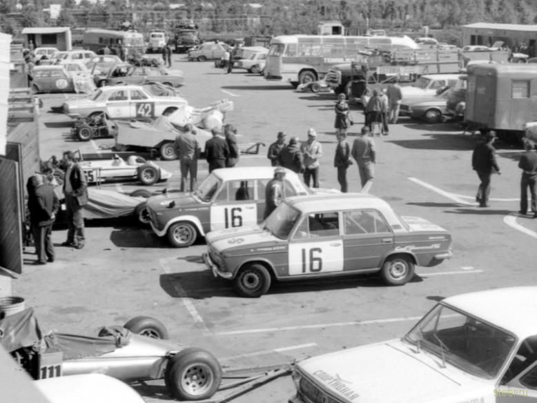 Кольцевые автогонки в СССР 1970-80г. (фото)