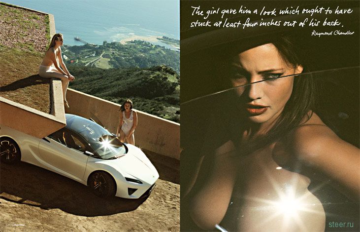 Сочетаемая красота : женщины и автомобили (фото)