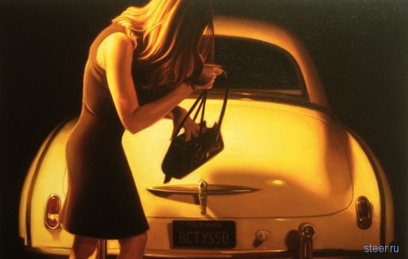 Сочетаемая красота : женщины и автомобили (фото)