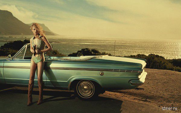 Сочетаемая красота : женщины и автомобили (фото)