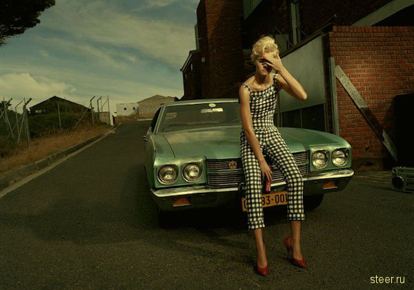 Сочетаемая красота : женщины и автомобили (фото)