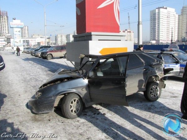 Вышли из «зоны» и сразу попали в ДТП (фото и видео)