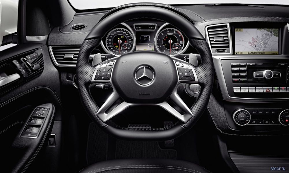 Mercedes-Benz показал обновленный внедорожник ML63 AMG раньше срока. (фото)