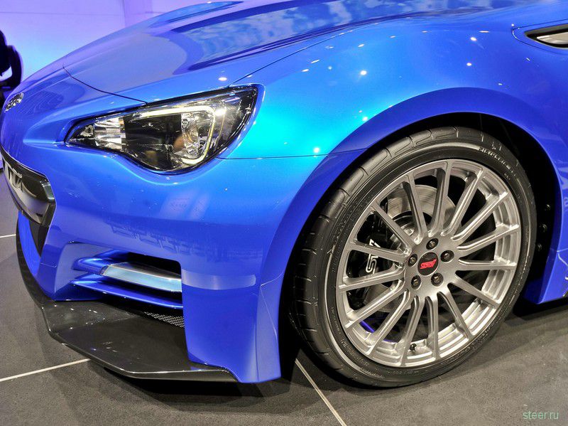 Живая премьера Subaru BRZ Concept STI (фото)