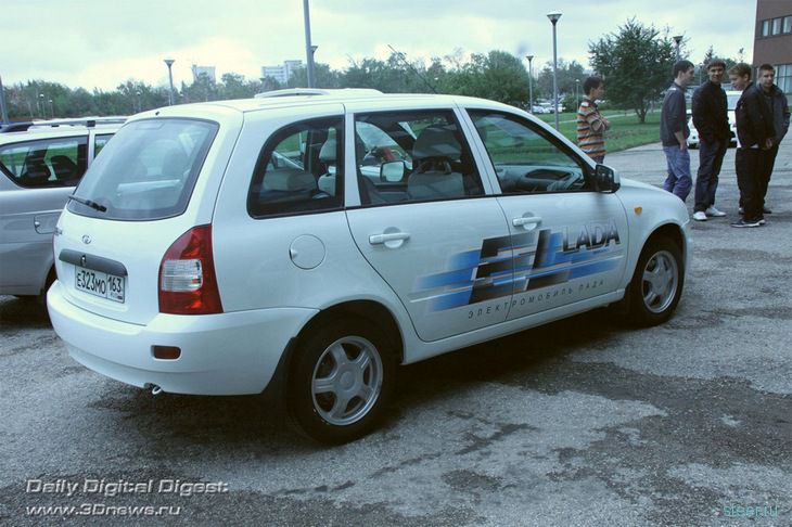 Новая электрическая Lada ELLada стоит 1 000 000 рублей (фото)