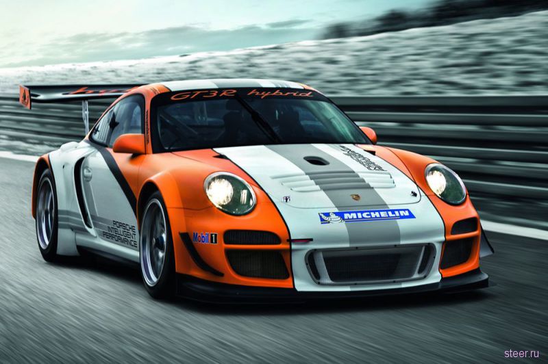 Porsche создал гибридный суперкар 911 GT3 R (фото)