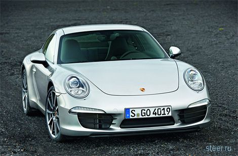 Фото нового Porsche 911 попали в сеть раньше срока (фото)