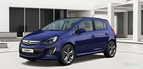 В сети появились изображения обновленного хэтчбека Opel Corsa (фото)