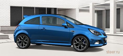 В сети появились изображения обновленного хэтчбека Opel Corsa (фото)