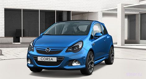 В сети появились изображения обновленного хэтчбека Opel Corsa (фото)