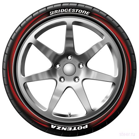 Bridgestone придумала разноцветные покрышки (фото)