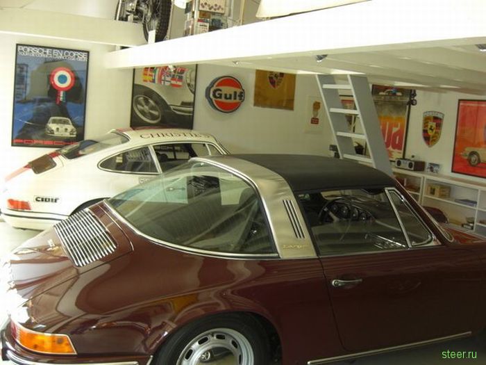 Достойный гараж фаната Porsche (фото)