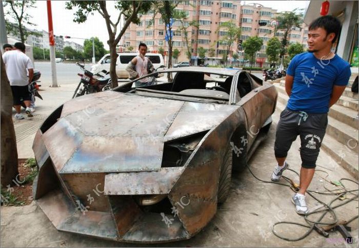 Китаец создал клон Lamborghini Aventador за 14000$ (фото)