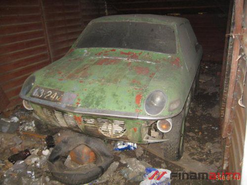 В заброшенной ракушке нашли самодельный вездеход (фото)