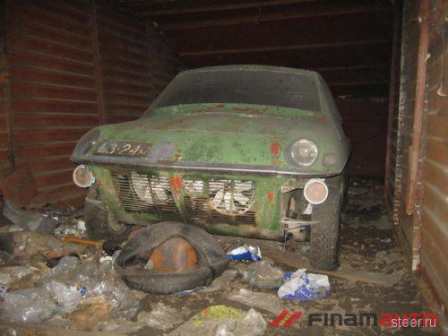 В заброшенной ракушке нашли самодельный вездеход (фото)