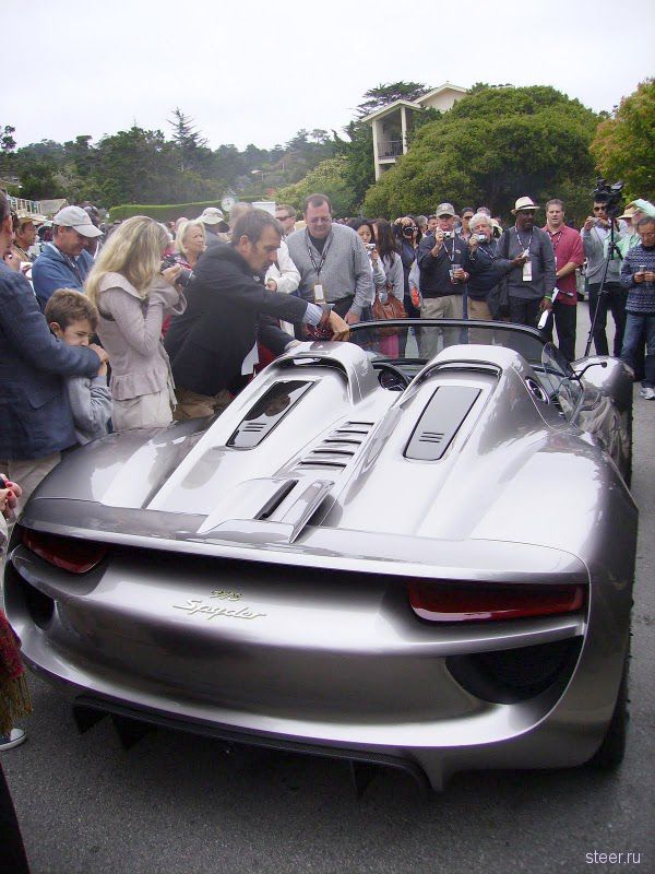 Porsche 918 Spyder с гибридным двигателем (фото)