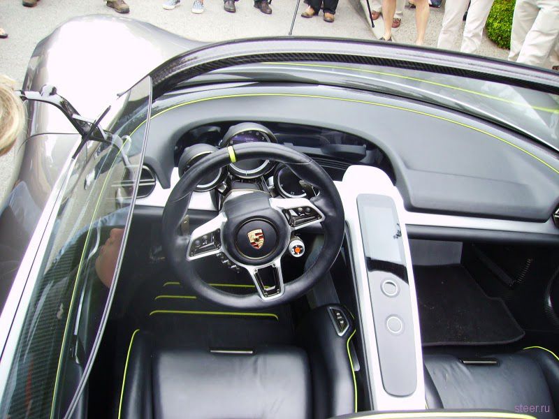 Porsche 918 Spyder с гибридным двигателем (фото)