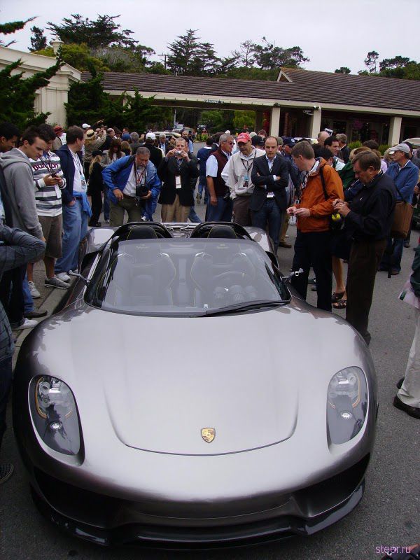 Porsche 918 Spyder с гибридным двигателем (фото)
