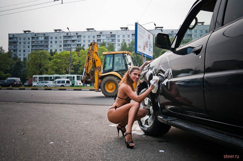Отчет о работе самой необычной автомойки в Москве (фото)