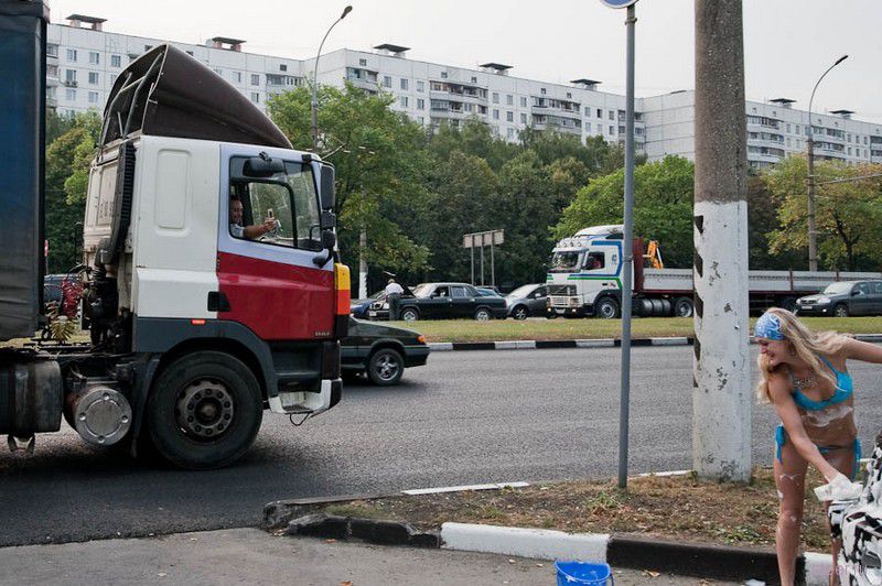 Отчет о работе самой необычной автомойки в Москве (фото)