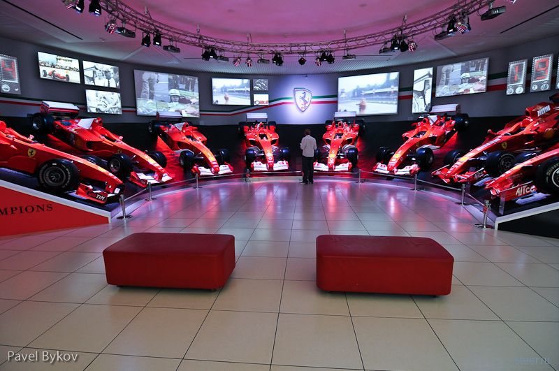 Музей Ferrari в Маранелло (фото)